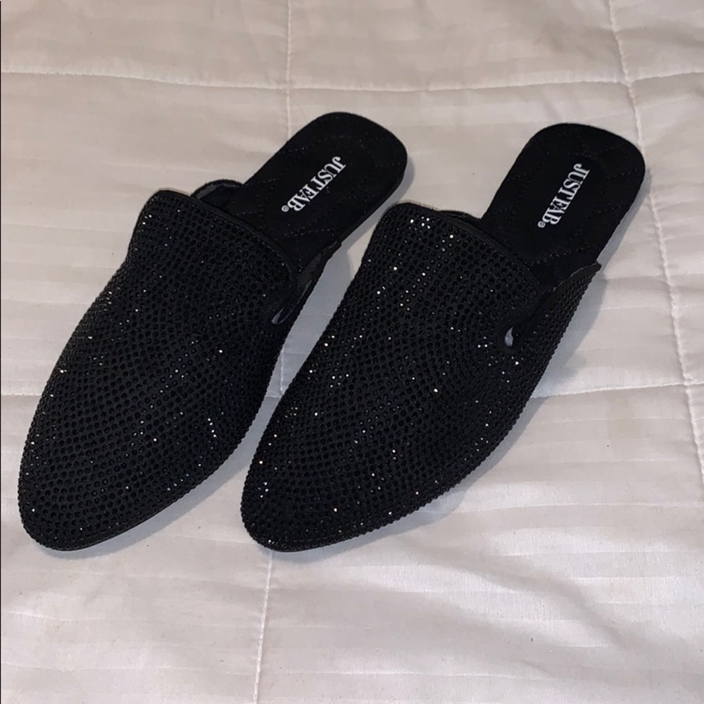 JustFab mules